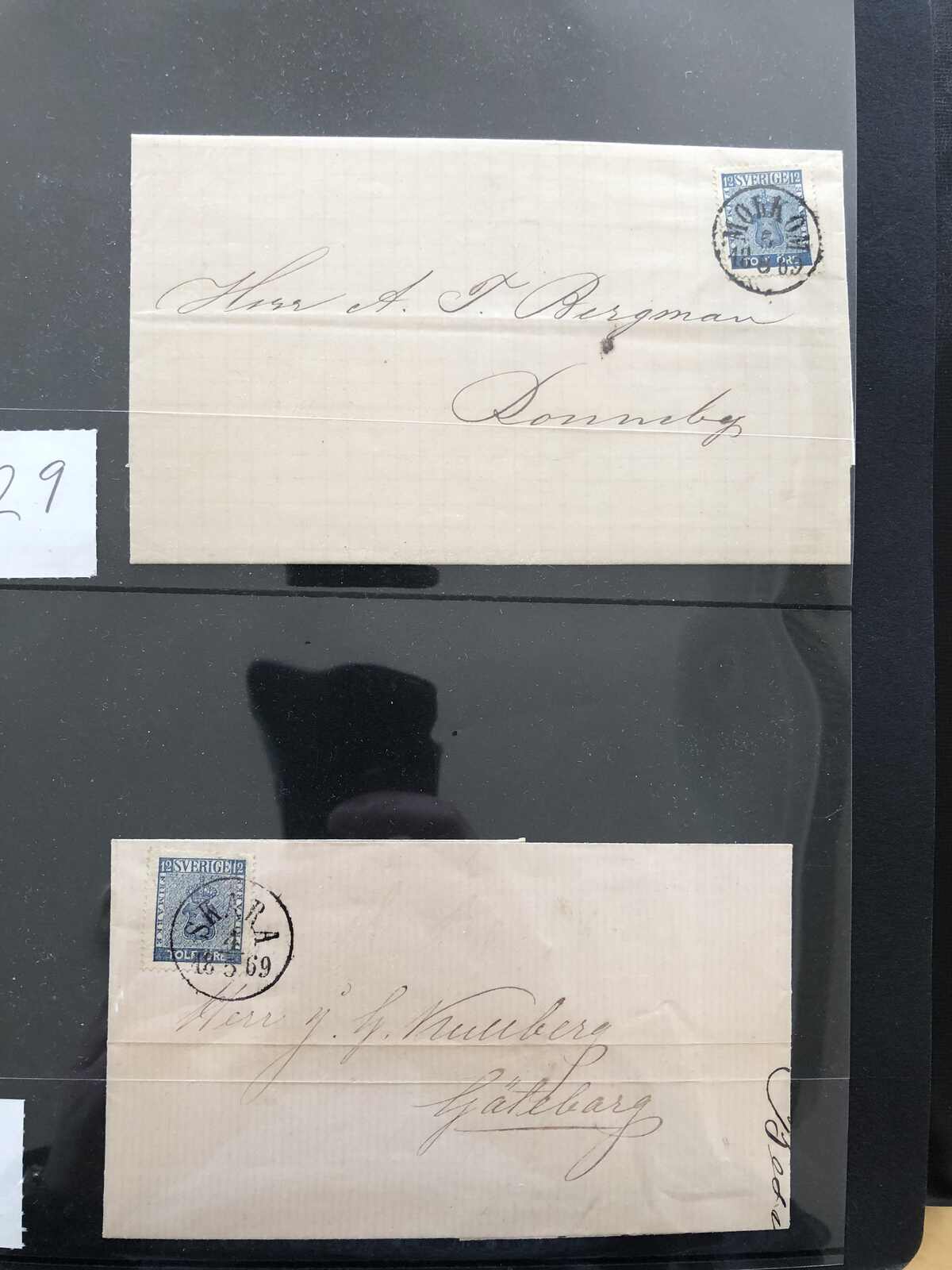Image 3 for lot number 1872 for Postiljonen 246th Int. Stamp Auction