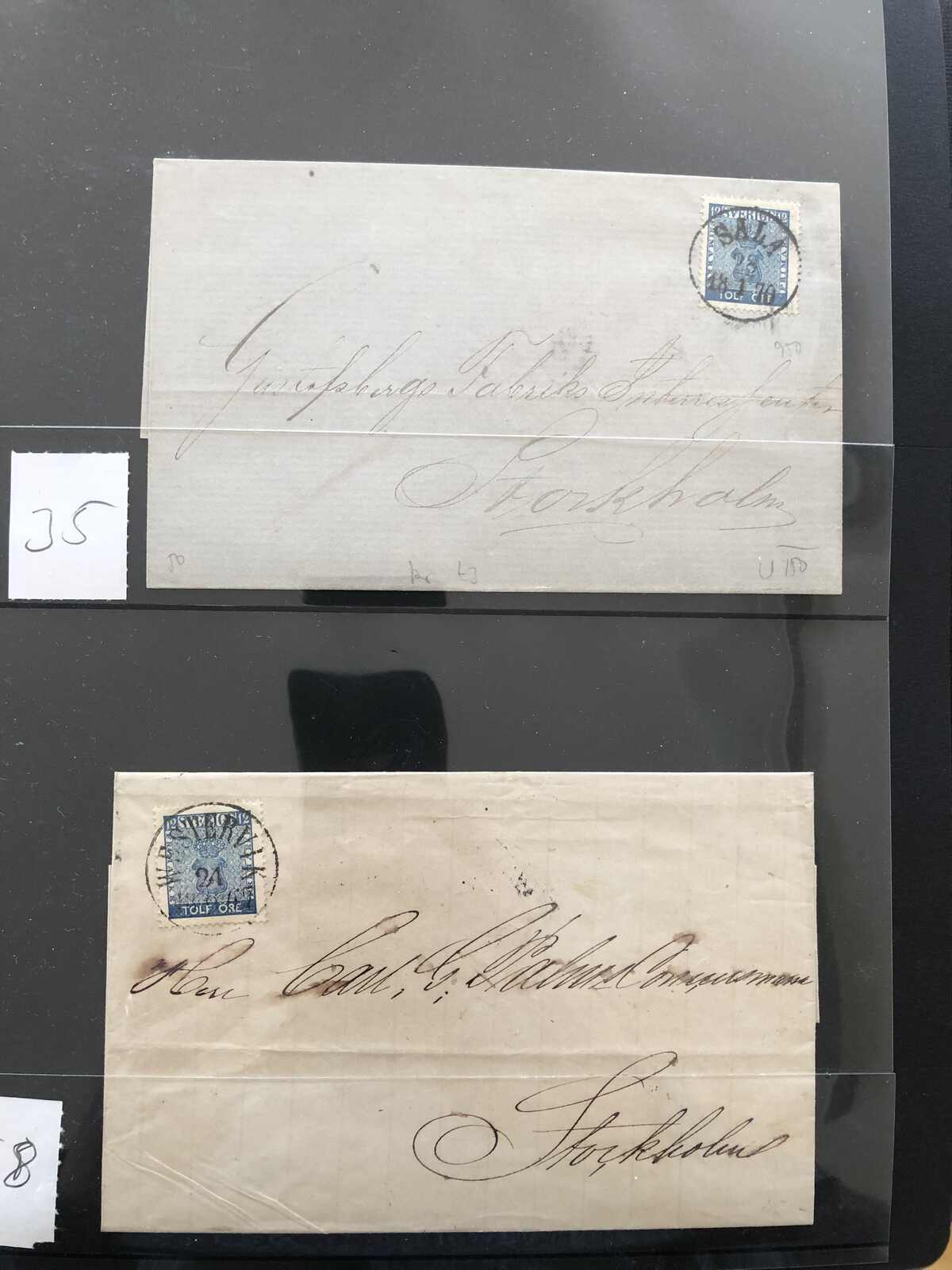 Image 5 for lot number 1872 for Postiljonen 246th Int. Stamp Auction
