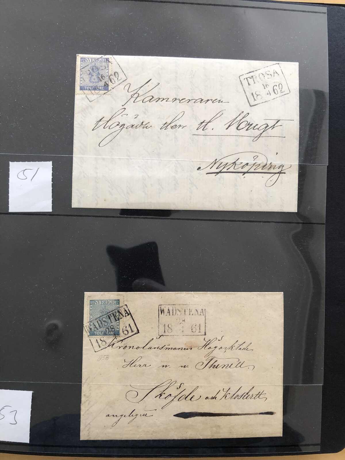 Image 10 for lot number 1872 for Postiljonen 246th Int. Stamp Auction