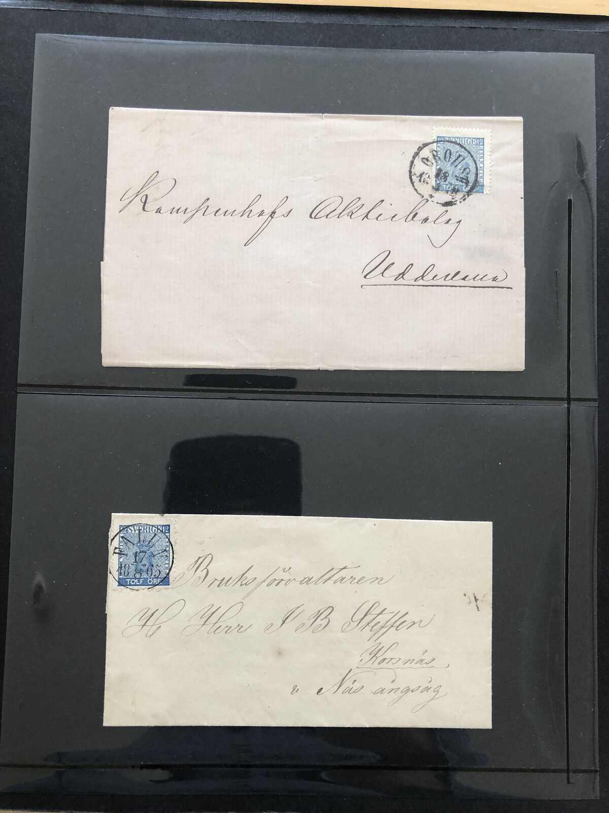 Image 21 for lot number 1872 for Postiljonen 246th Int. Stamp Auction