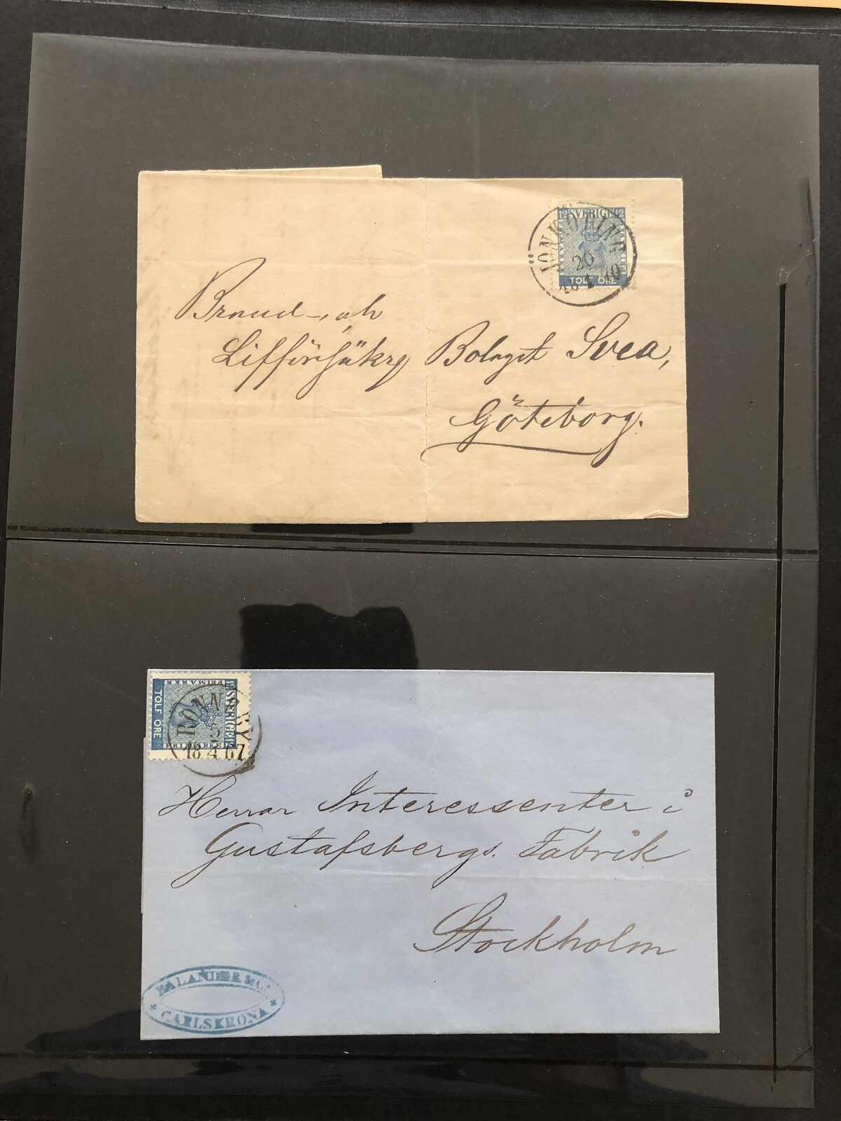 Image 23 for lot number 1872 for Postiljonen 246th Int. Stamp Auction