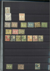 DUTCH COLONIES. Extensive collection in three large stockbooks, old ...