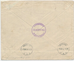 Beautiful official cover to Norway franked with 2½, 7½, 15, 20 and ...