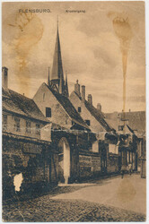 Picture postcard sent by the Swedish Commisioner´s wife to Sweden. ...