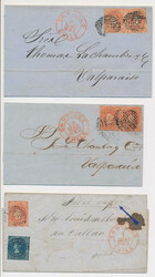 2055: Chile - Covers bulk lot