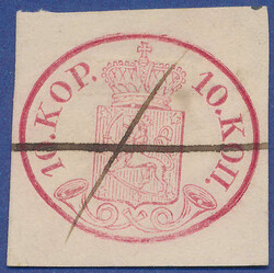 2530010: Finland 1856 1st Issue
