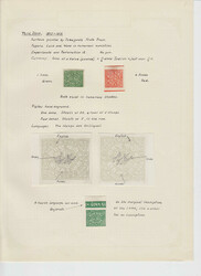 Specialised collection 1877-1913 on old pages nicely written up with ...