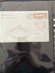 AIR MAIL. Album with 40 covers 1920s to 1960s with good variation of ...