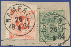 A very interesting piece from a money order with 20 öre together ...