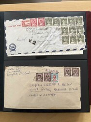 KING BHUMIBOL. Collection with around 130 covers and cards all ...
