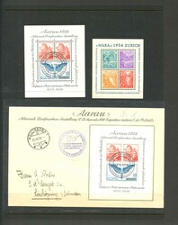 5655: Switzerland - Souvenir / miniature sheetlets