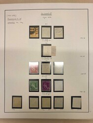 Extensive collection 1930-1984 incl. parcel stamps, fieldpost stamps ...