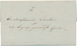 Beautiful cover 1825 with contents dated "Kjøbmand Plum, Godhavn 16 ...