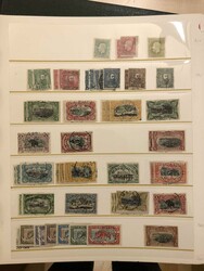 A very exciting lot from dealers estate with mostly old stamps ...