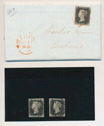 2865100: Great Britain 1840 1d black