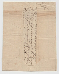 Very beautiful incoming early Crown Post letter dated 25 June 1752, ...