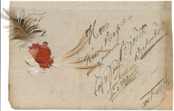 Six Feathers An exceptional cover with six feathers dated 24 April ...