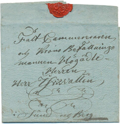 Very beautiful Crown Post letter dated 19 August 1811 with full ...