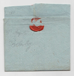 Very beautiful Crown Post letter dated 19 August 1811 with full ...