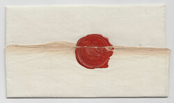 Very beautiful incoming free letter, dated 1827, with full contents ...