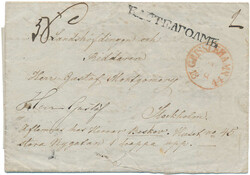 Very beautiful unpaid letter to Sweden dated 7 August 1844, with full ...