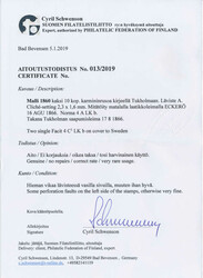 Exceptional cover to Sweden with two copies 10 kopek roulette I with ...