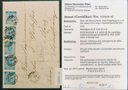 Cover from Sweden A very beautiful cover to Åland with 12 öre in a ...