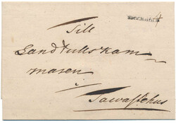 Beautiful cover with "STOCKHOLM" single line postmark, type 1 (in use ...