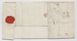 Privately carried letter from Hamburg 30 December 1806 to STOCKHOLM ...