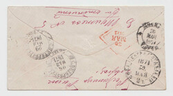 Beautiful cover via Åland to MOSCOW, Russia from Sweden with 5 &amp; ...