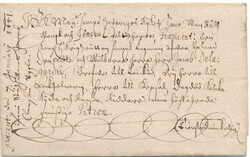 Very beautiful courier letter 1641 from Nylands Län via Åland to ...