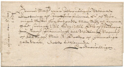 Very beautiful courier letter 5 June 1634 from ÅBO, the seat of the ...