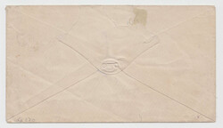 Forwarded letter by "G.W. CAREN ÅBO" to STOCKHOLM "via Grisslehamn" ...