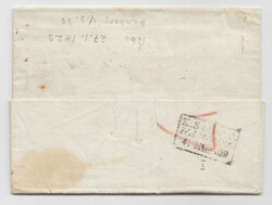 Beautiful partly paid cover 27 January 1823 with straight line "Åbo" ...