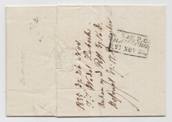 Exceptional postage due letter with full contents from LÜBECK with ...