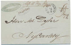 Partly paid little cover with full contents from AMSTERDAM to ...