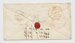 Beautiful cover sent from LEDBURY to an officer onboard "H.M.S. ...