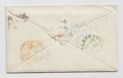 Cover with contents written onboard "H.M.S. Falcon" sent via Danzig ...