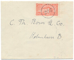 "206" Baeir on a wonderful cover to Copenhagen. Arr.pmk on back. ...