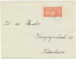 "143" Grundafjördur on an extremely beautiful and rare cover to ...