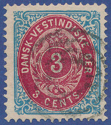 Beautiful copy of 3 cents 4th printing, pos. 83 - large pearl flaw. ...