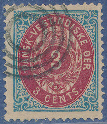 Fine copy of 3 cents 4th printing, pos. 61 with isolated inverted ...