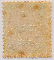 PROOF "10 CENTS 1895" with small figures on 1 cent 8th printing. Some ...