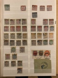 Small but nice collection square issues to Frederik VIII, with,e.g. ...