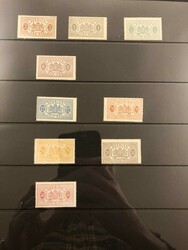 Collection with unused stamps 1856-1977 incl. postage due and ...