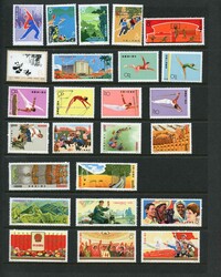 PEOPLE´S REPUBLIC OF CHINA & JAPAN. Lot on three stock pages with ...