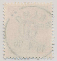 Beautiful copy of 50 öre light orange brown with a very well placed ...