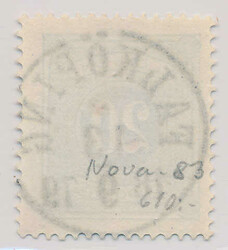 A very beautiful 20 öre greyish blue "FALKÖPING 13.9 1879". SUPERB