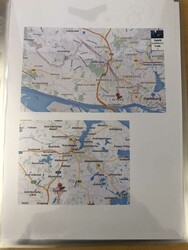 Landpost expeditions in Holstein. Fine collection of LP-cancellations ...