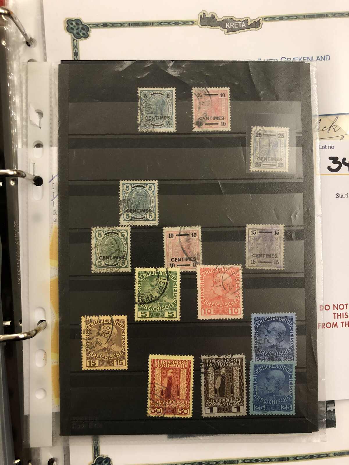 Image 64 for lot number 185 for Postiljonen 247th & 248th Int. Stamp Auction